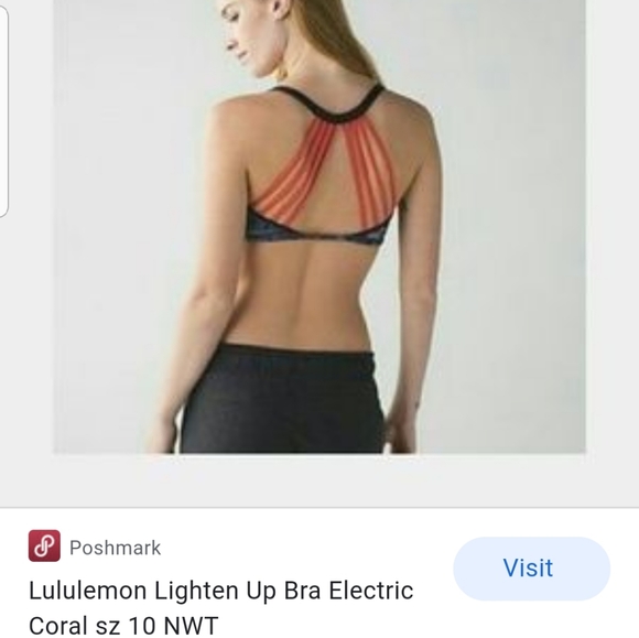 Lululemon Lighten Up Bra - Picture 4 of 4